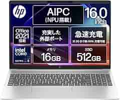 Amazon.co.jp: HP ノートパソコン Pavilion Plus 16-ab 16インチ
